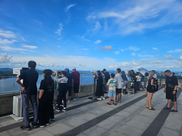 김포 애기봉 일대 모습. 김포시 제공