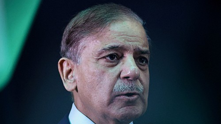 파키스탄의 셰바즈 샤리프 총리. 연합뉴스