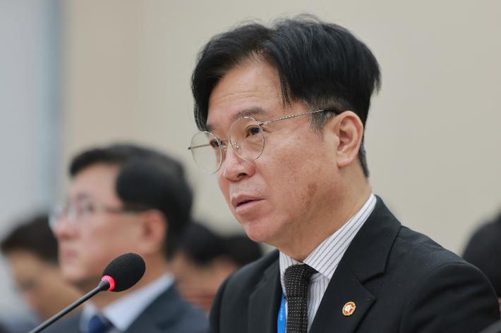 김영훈 고용노동부 장관. 연합뉴스