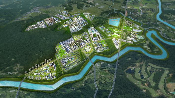 포천시 평화경제특구 조감도. 포천시 제공