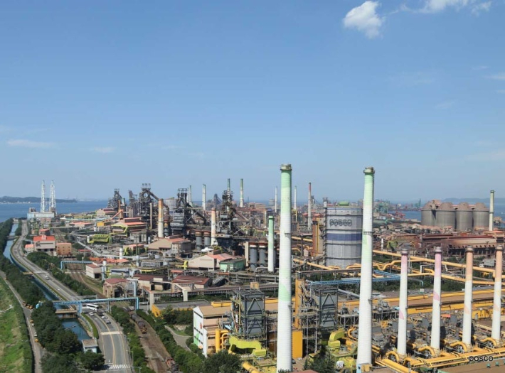 포스코 포항제철소 전경. 포스코 제공