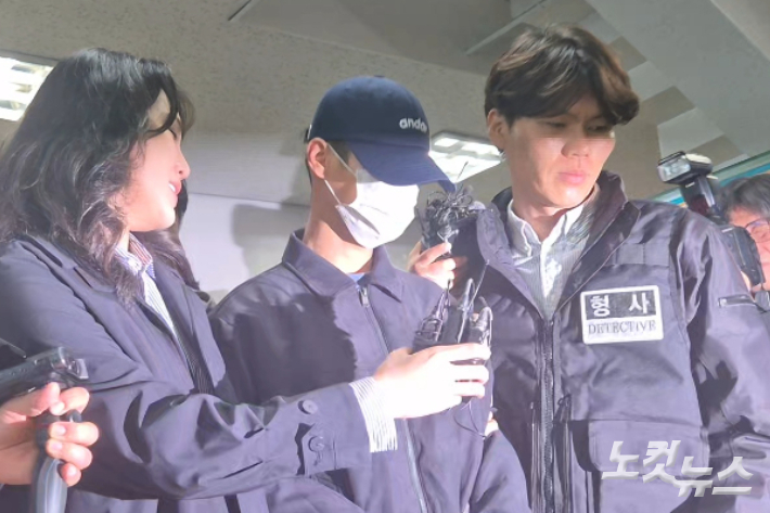 지난 2일 조재복이 대구지방법원에 구속 전 피의자 심문을 받기 위해 출두했다. 곽재화 기자