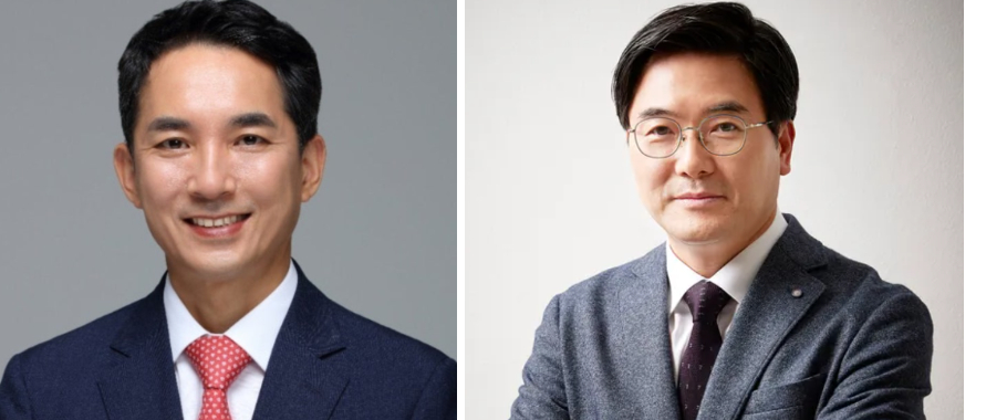 국민의힘에서 부산 북구갑 보궐선거에 도전하려는 박민식 전 국가보훈처 장관(왼쪽)과, 이영풍 KBS 전 기자. 국가보훈처와 이영풍 후보 캠프 제공