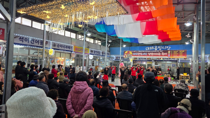 지난해 대해불빛시장 만발야시장 행사. 포항시 제공
