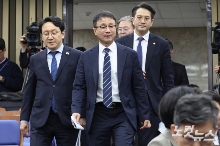 더불어민주당 한병도 원내대표. 윤창원 기자