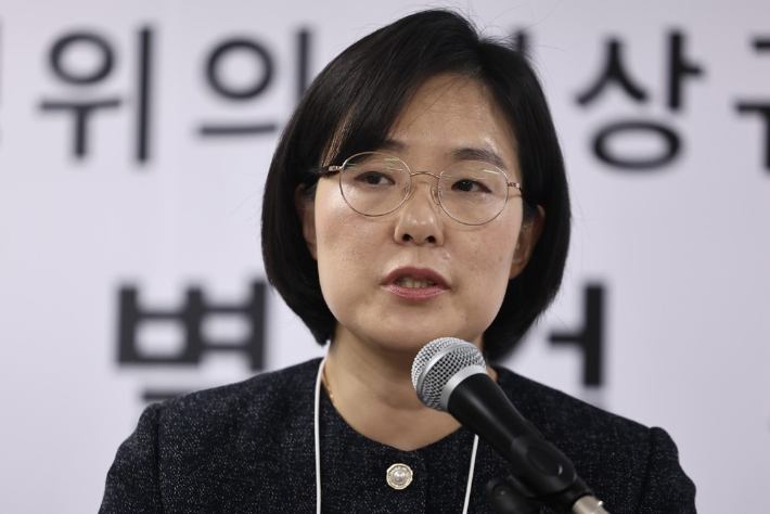 권창영 2차 종합특별검사팀 김지미 특검보. 연합뉴스