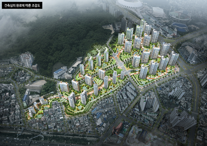 부산 거제2구역 레이카운티. 거제2구역재개발조합 제공