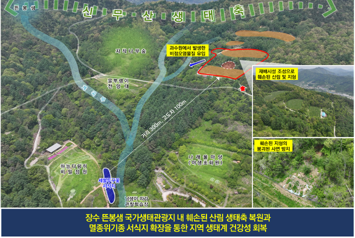 전북 장수군 뜬봉샘. 전북도 제공