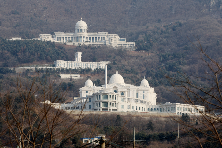 통일교 압수수색 나선 정교유착 합수본. 연합뉴스