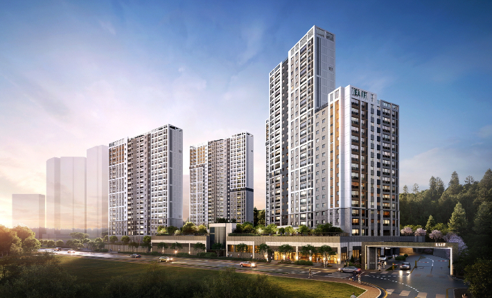 엘리프 창원 투시도. 계룡그룹 KR산업 제공