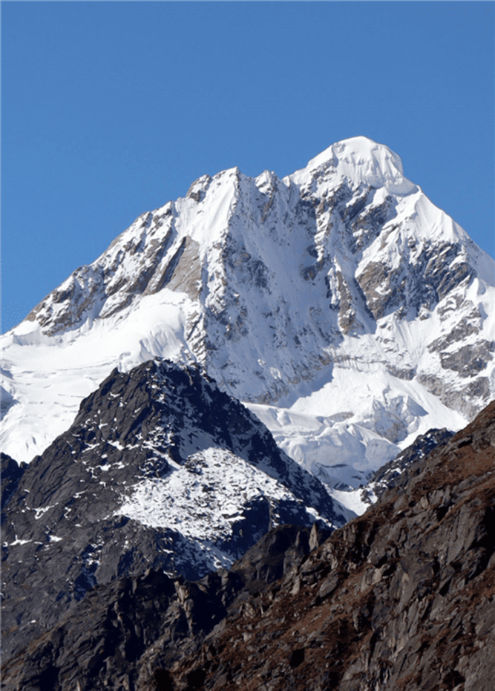 히말라야 SAT PEAK(6,220m) 전경. 대한산악연맹 제공