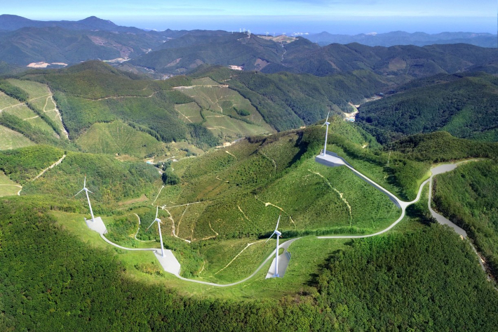 풍력발전단지. 연합뉴스