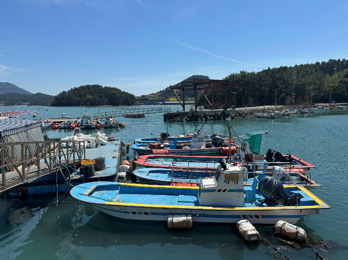 어선. 전라남도 제공