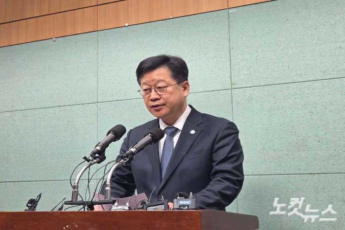 안호영 민주당 전북지사 경선 후보. 최명국 기자