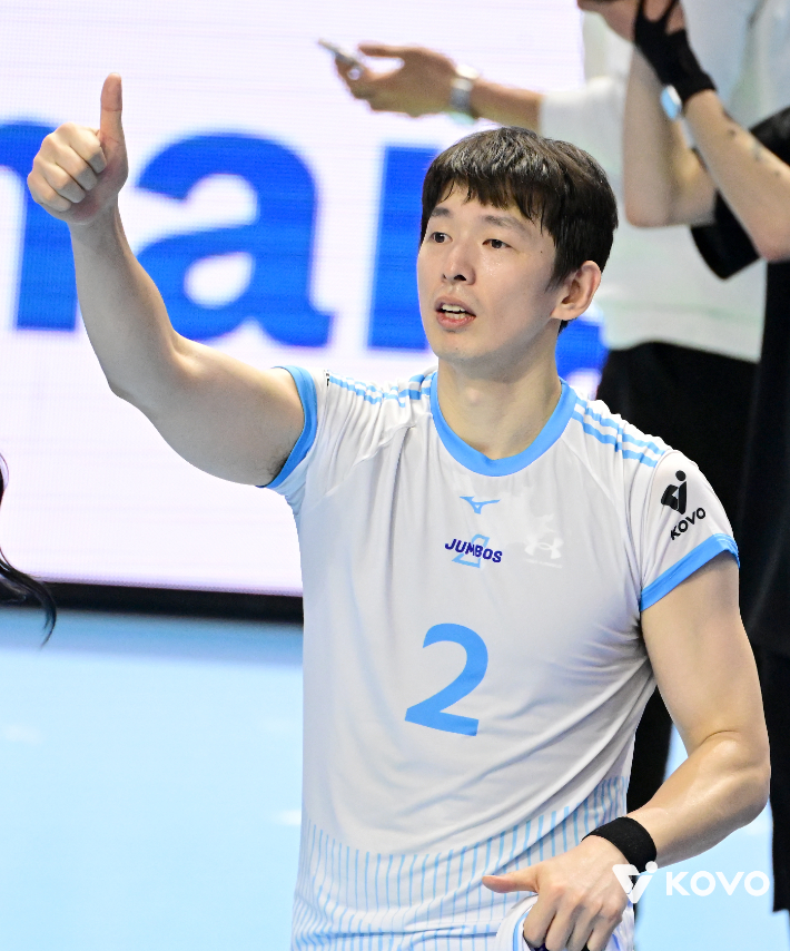 한선수. 한국배구연맹