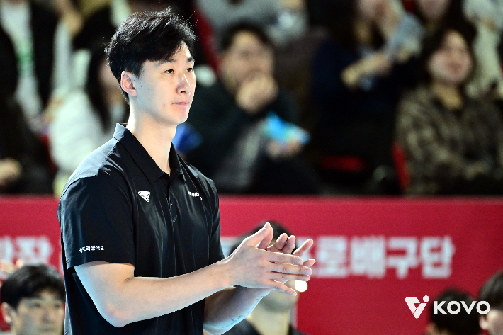 박철우 감독. KOVO 제공