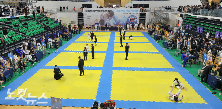 11일 제6회 대한주짓수회장기 전국주짓수선수권대회가 경기도 안산 상록수체육관에서 열렸다. 박창주 기자