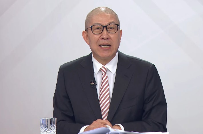 박형준 시장은 경선 과정에서 강한 보수 이미지를 앞세워 당내 결집을 이끌어냈지만, 본선 승부는 결국 중도층 확장에 달려 있다는 평가가 나온다. 국민의힘 tv 캡처