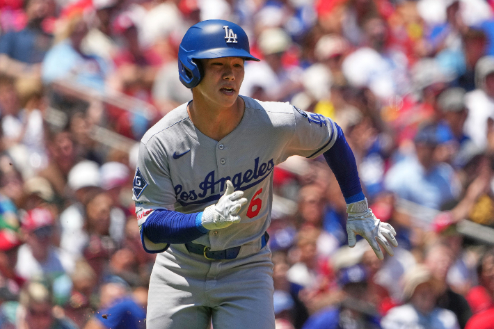 김혜성의 질주 장면. 연합뉴스