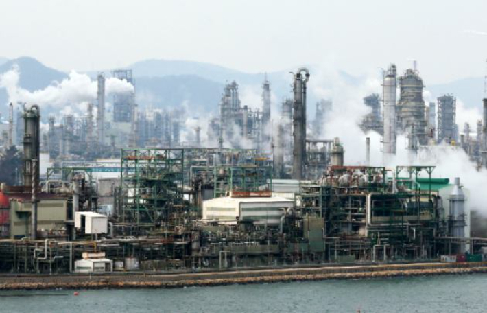 전남 여수시 석유화학단지 모습. 연합뉴스