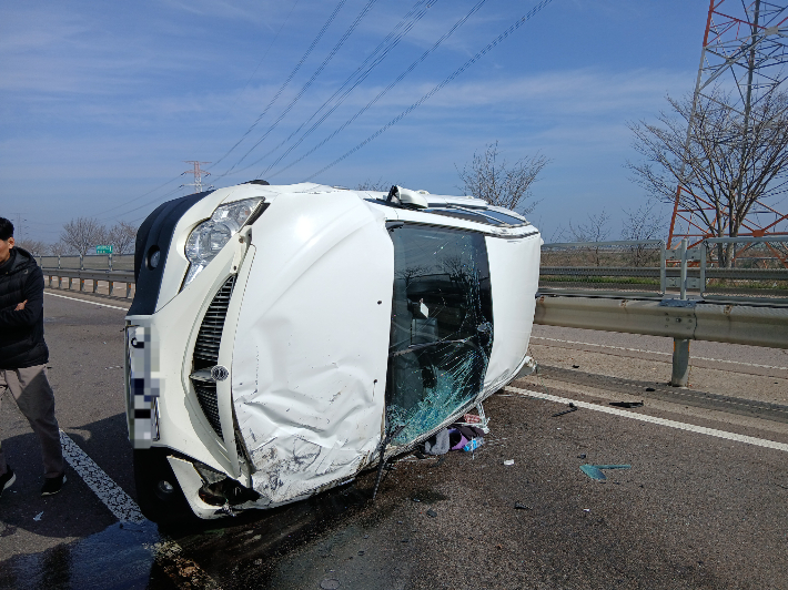 사고 현장. 전북소방본부 제공