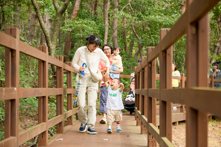 숲산후조리 운영사진. 한국산림복지진흥원 제공