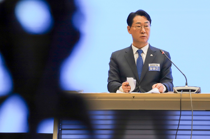 더불어민주당 정명근 경기 화성시장 후보. 정명근 후보 페이스북 캡처