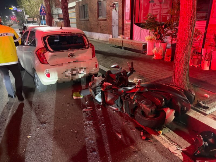 사고 현장. 전북소방본부 제공