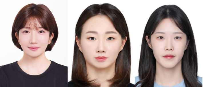 (왼쪽부터)전북도청 빙상팀 소속 노아름, 박지원, 최지현 선수. 전북도 제공