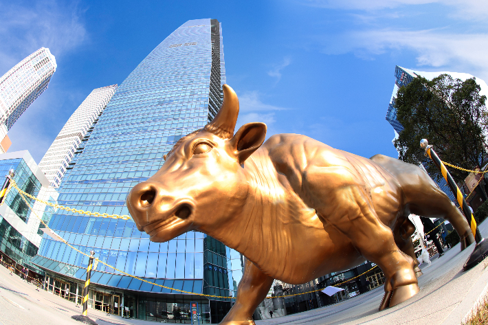 부산국제금융센터. 한국거래소 제공