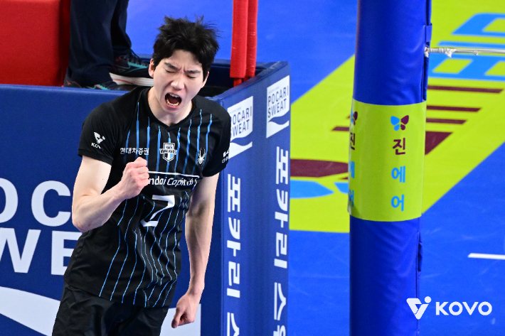 허수봉. 한국배구연맹