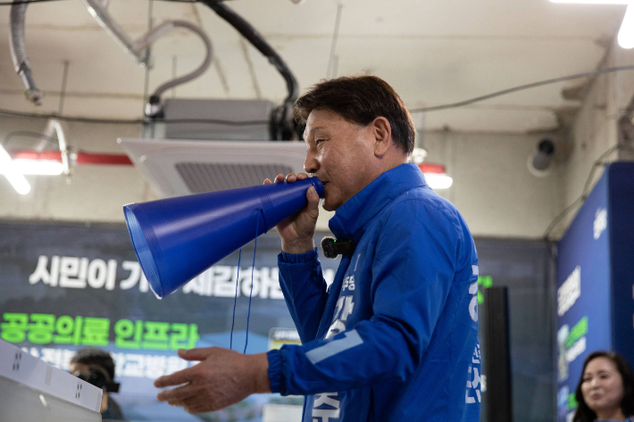 강임준 군산시장이 3선 도전에 실패했다. 강임준 군산시장 제공