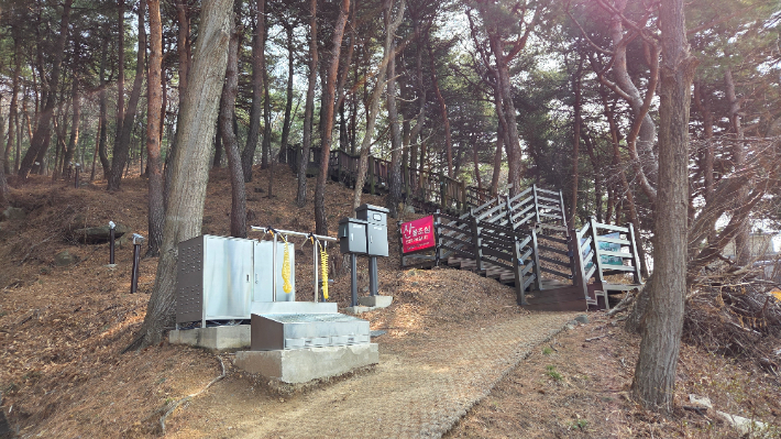 월대산 둘레길 조성사업. 강릉시 제공