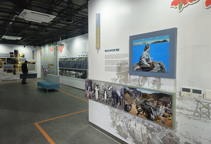 '여순10·19사건 역사관' 내부. 여수시 제공