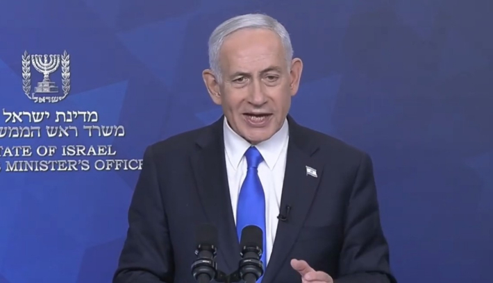 베냐민 네타냐후 이스라엘 총리. 연합뉴스