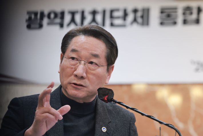 유정복 인천시장. 연합뉴스