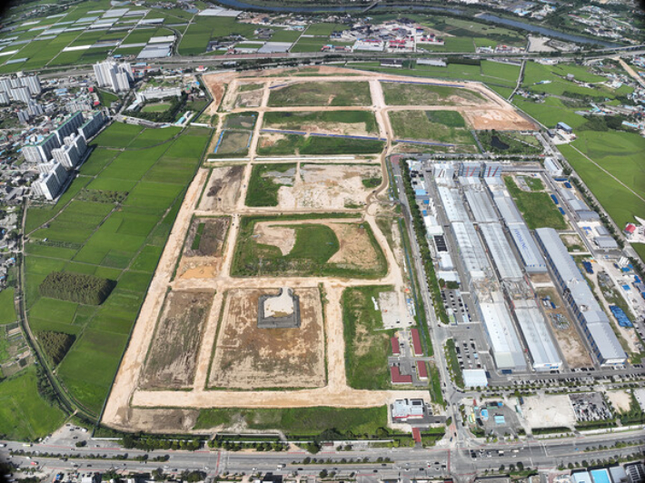 전주 탄소소재 국가산업단지. 전주시 제공 