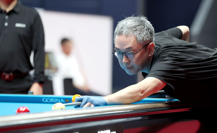 큐스쿨 첫날 전체 1위에 오른 윤용제. PBA 