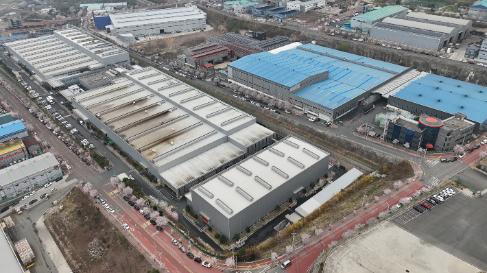 경주시 외동읍에 있는 구어2리 일반산업단지 전경. 경주시 제공