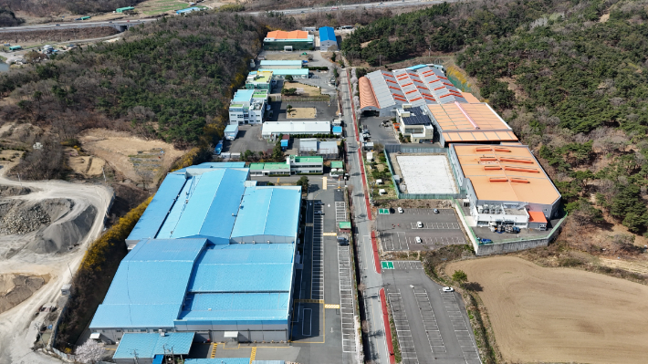 경주시 건천 농공단지 전경. 경주시 제공