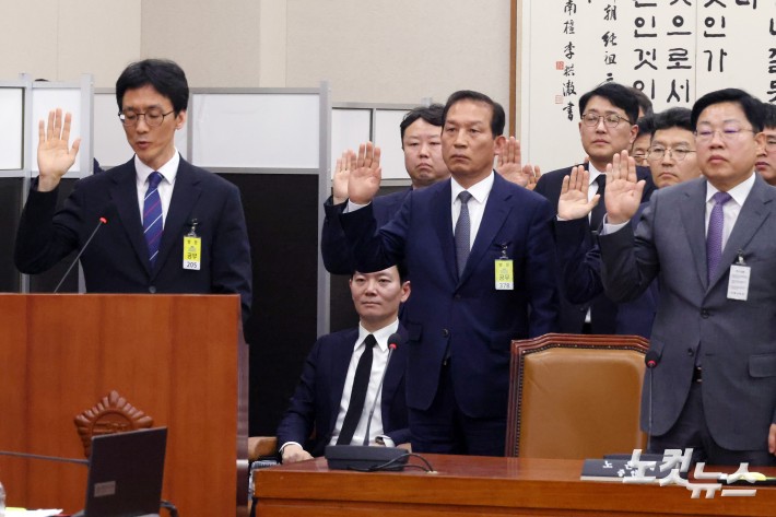 14일 서울 여의도 국회에서 열린 윤석열 정권 정치검찰 조작기소 의혹 사건 진상규명 국정조사특별위원회 전체회의 