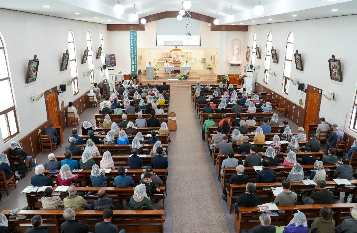 고(故) 지정환 신부의 7주기 추모식. 임실군 제공