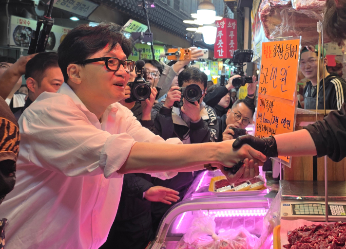 국민의힘에서 제명된 한동훈 전 대표. 연합뉴스