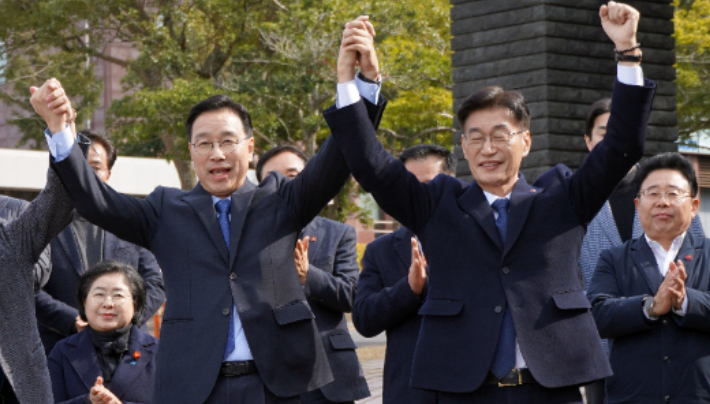 민주당 제주지사 후보 결선 앞두고…재차 '진흙탕 싸움'