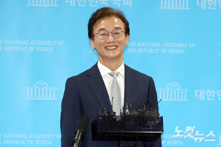 더불어민주당 전재수 부산시장 후보. 윤창원 기자