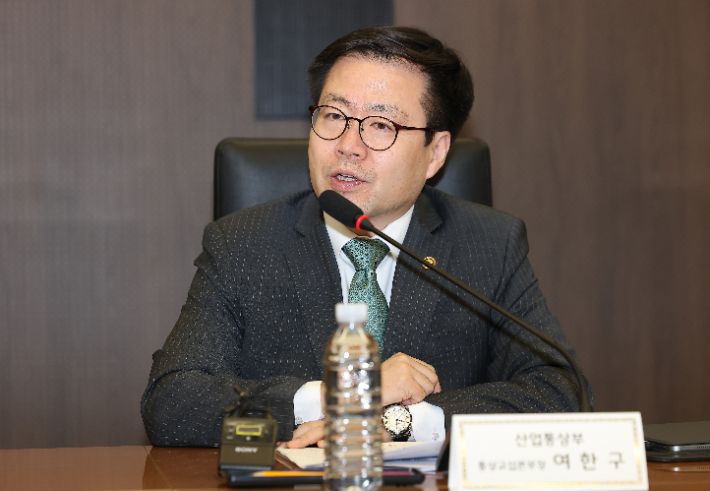 여한구 산업통상부 통상교섭본부장. 연합뉴스