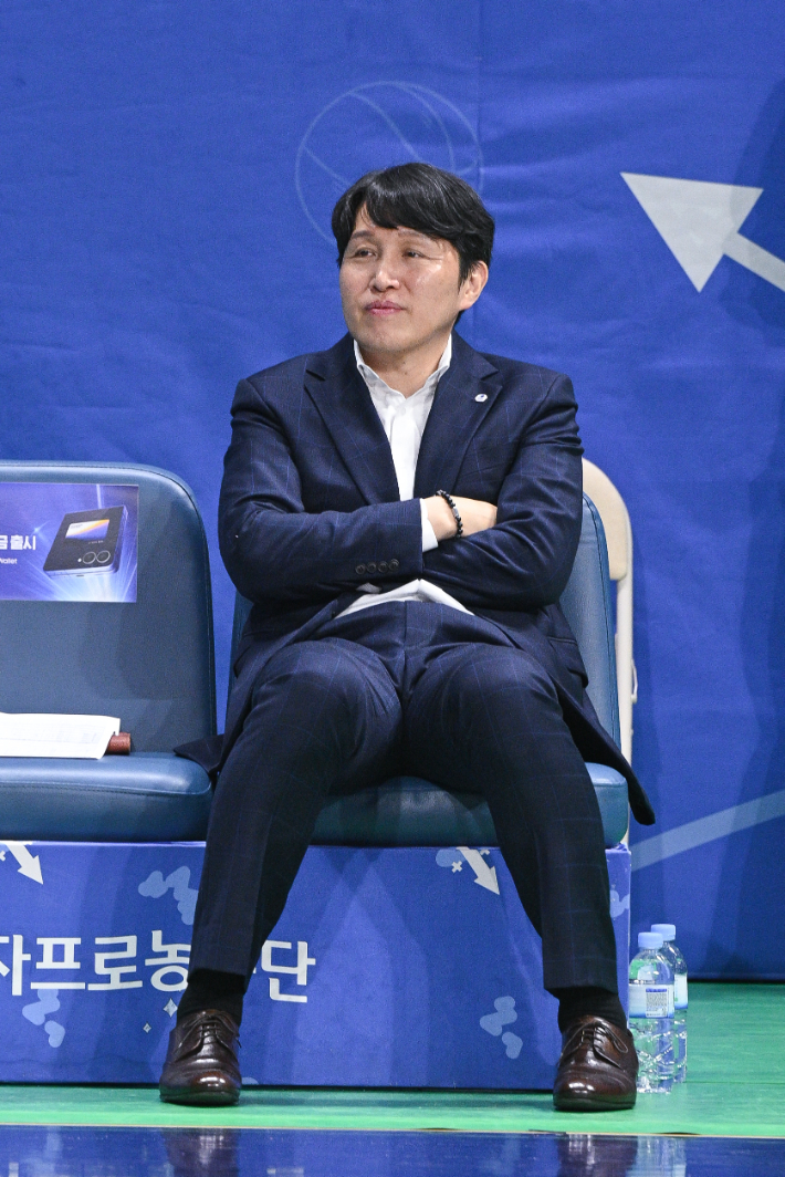 위성우 감독. WKBL 제공