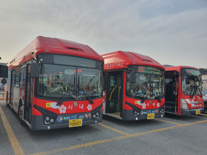 광양교통 버스. 광양시 제공 