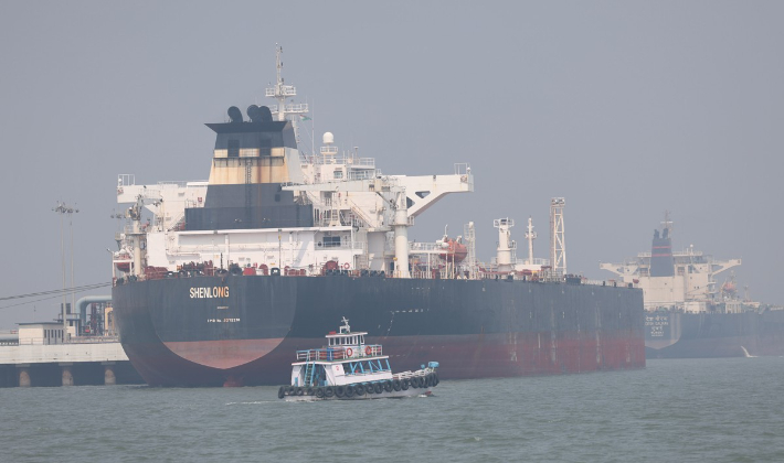 사우디산 원유 실은 유조선. 연합뉴스