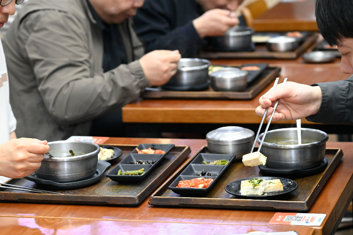 대구 달성군보건소가 현풍휴게소에서 판매하는 건강 메뉴. 대구 달성군 제공